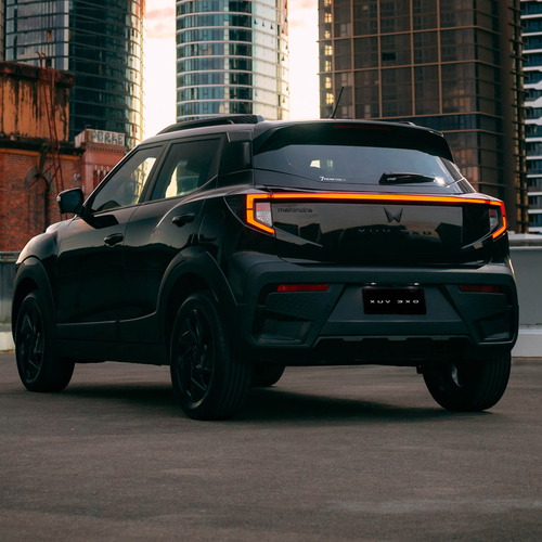 2026 Mahindra Motors XUV 3XO Black Anniversary Edition Rear View